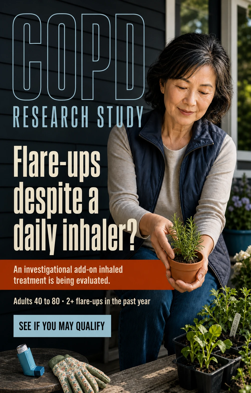 COPD research ad