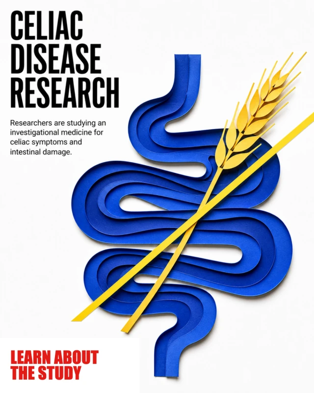Celiac disease research study advertisement